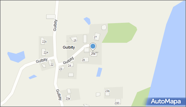 Gulbity, Gulbity, 26a, mapa Gulbity