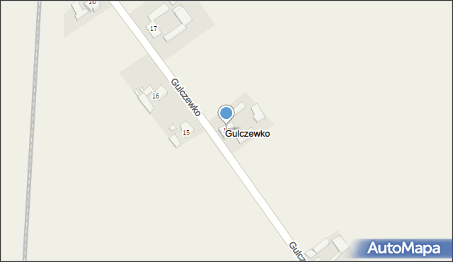 Gulczewko, Gulczewko, 14, mapa Gulczewko