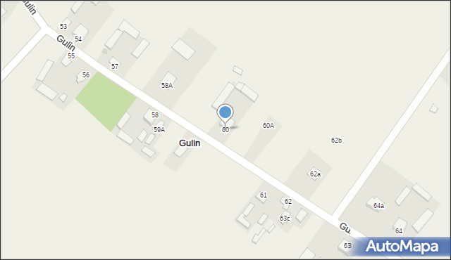 Gulin, Gulin, 60, mapa Gulin