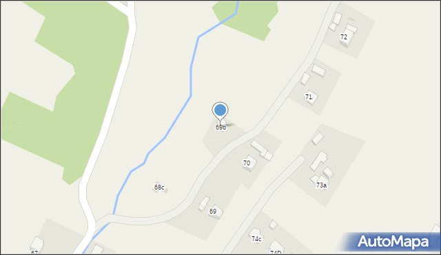 Gumniska, Gumniska, 69b, mapa Gumniska