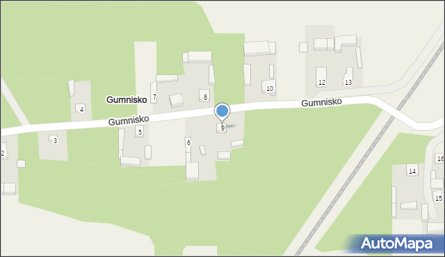 Gumnisko, Gumnisko, 9, mapa Gumnisko