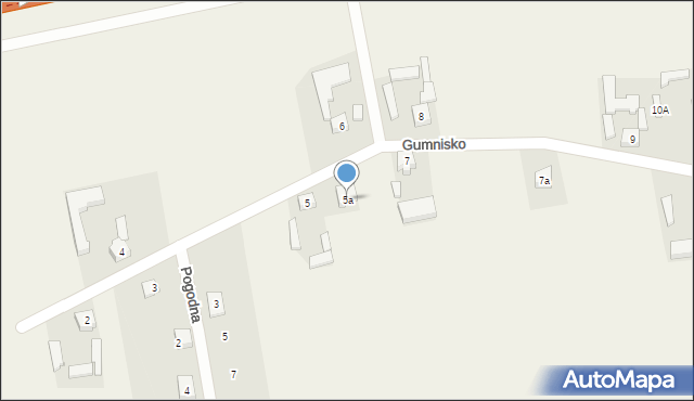 Gumnisko, Gumnisko, 5a, mapa Gumnisko