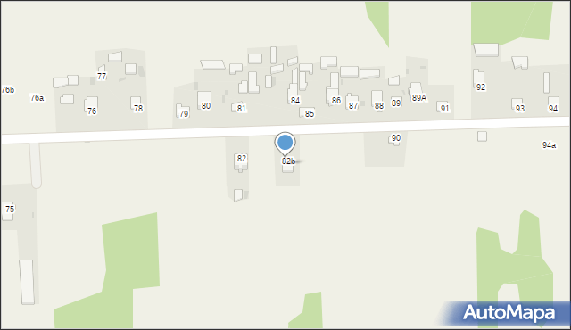 Gustawów, Gustawów, 83, mapa Gustawów