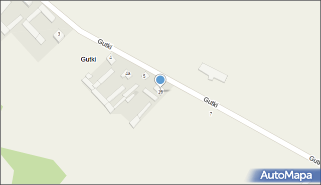 Gutki, Gutki, 16, mapa Gutki