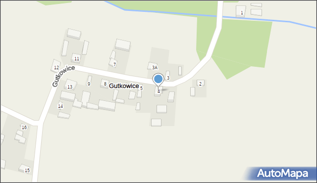 Gutkowice, Gutkowice, 4, mapa Gutkowice