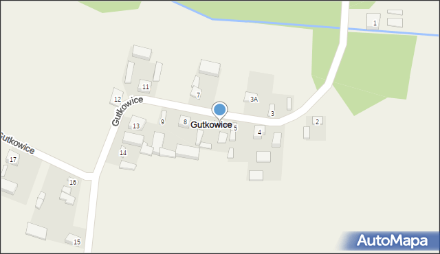 Gutkowice, Gutkowice, 6, mapa Gutkowice