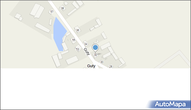 Guty, Guty, 32, mapa Guty