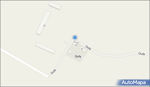 Guty, Guty, 15/1, mapa Guty