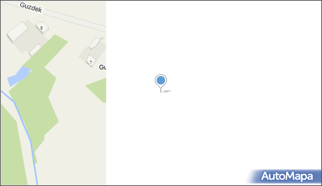 Guzdek, Guzdek, 6, mapa Guzdek