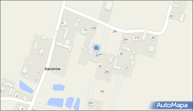 Guzów-Kolonia, Guzów-Kolonia, 24, mapa Guzów-Kolonia