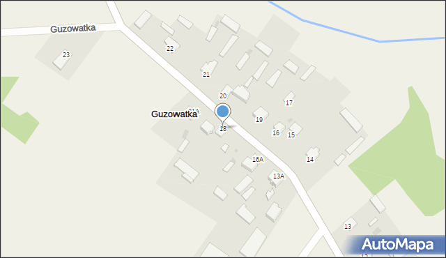 Guzowatka, Guzowatka, 18, mapa Guzowatka