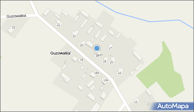 Guzowatka, Guzowatka, 19, mapa Guzowatka