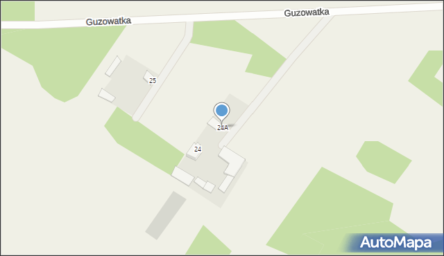 Guzowatka, Guzowatka, 24A, mapa Guzowatka