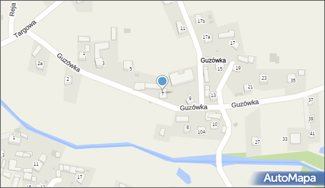 Jabłonka, Guzówka, 7, mapa Jabłonka