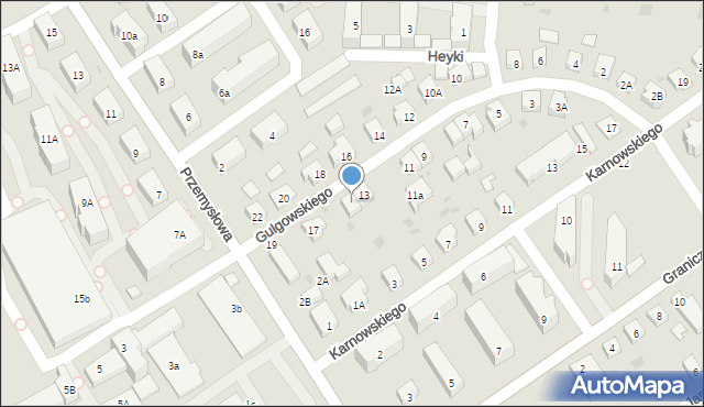 Wejherowo, Gulgowskiego Izydora, 15, mapa Wejherowo