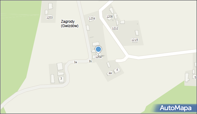 Gwizdów, Gwizdów, 269, mapa Gwizdów