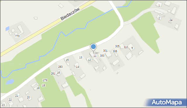 Gwizdów, Gwizdów, 297, mapa Gwizdów