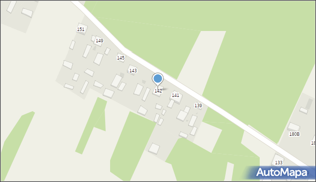 Gwoździec, Gwoździec, 142, mapa Gwoździec