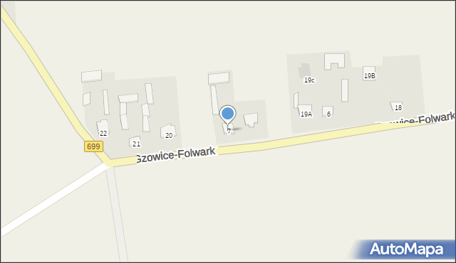 Gzowice-Folwark, Gzowice-Folwark, 7, mapa Gzowice-Folwark