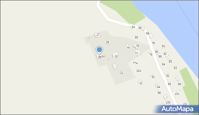 Gzowo, Gzowo, 29, mapa Gzowo