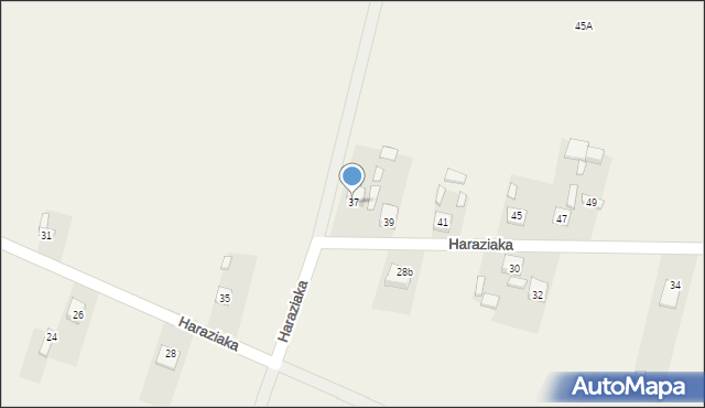 Chrzanowice, Haraziaka Zenona, ks., 37, mapa Chrzanowice