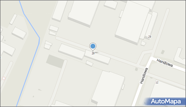 Gdynia, Handlowa, 19, mapa Gdyni