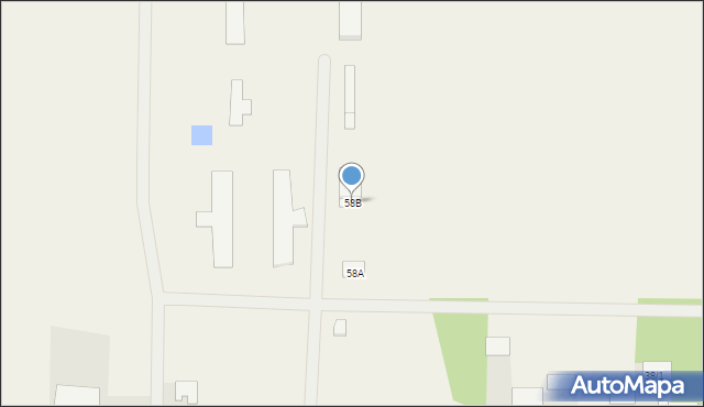 Haćki, Haćki, 58B, mapa Haćki