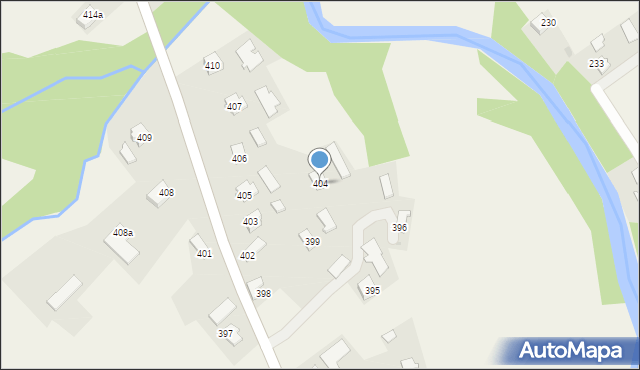 Haczów, Haczów, 404, mapa Haczów