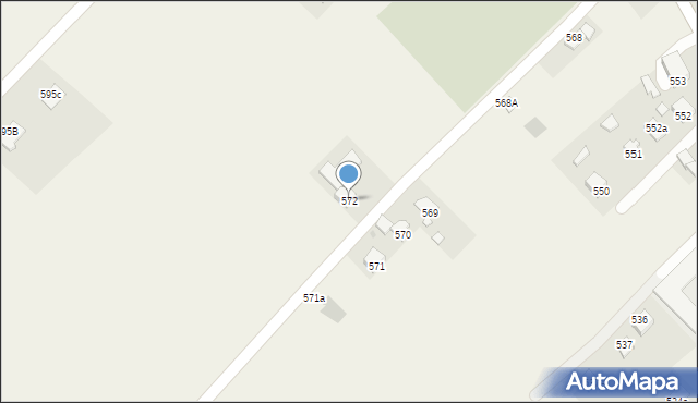 Haczów, Haczów, 572, mapa Haczów