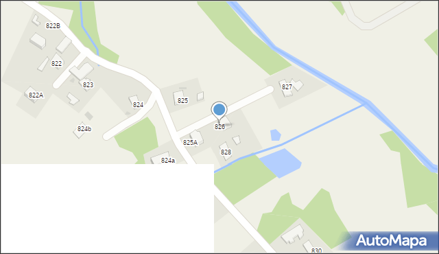 Haczów, Haczów, 826, mapa Haczów