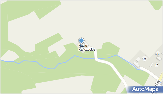 Hadle Kańczuckie, Hadle Kańczuckie, 29, mapa Hadle Kańczuckie