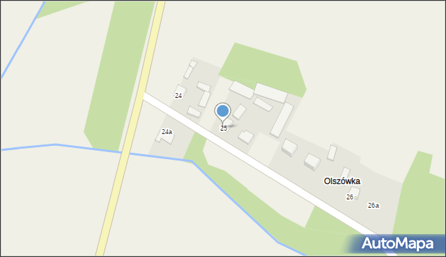 Hajdaszek, Hajdaszek, 25, mapa Hajdaszek