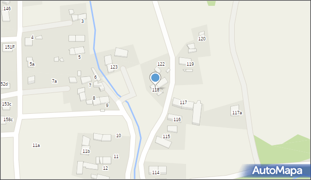 Hajduki Nyskie, Hajduki Nyskie, 118, mapa Hajduki Nyskie