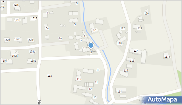Hajduki Nyskie, Hajduki Nyskie, 9, mapa Hajduki Nyskie