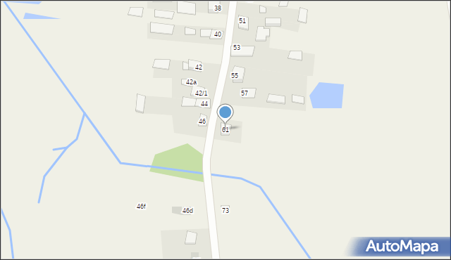 Halickie, Halickie, 61, mapa Halickie