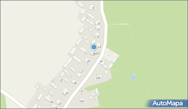 Hamernia, Hamernia, 15, mapa Hamernia