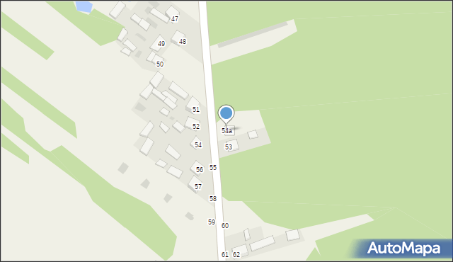 Hamernia, Hamernia, 54a, mapa Hamernia