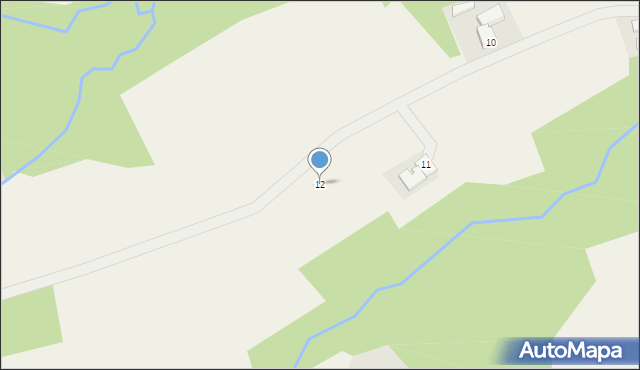 Handzlówka, Handzlówka, 12, mapa Handzlówka