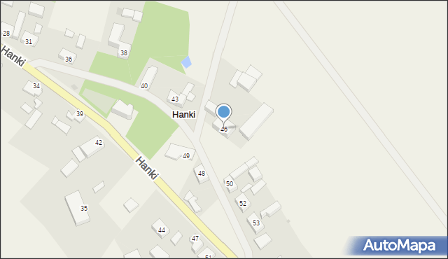 Hanki, Hanki, 46, mapa Hanki
