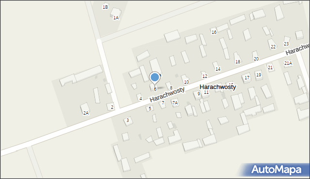 Harachwosty, Harachwosty, 6, mapa Harachwosty