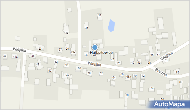 Harbułtowice, Harbułtowice, 41, mapa Harbułtowice