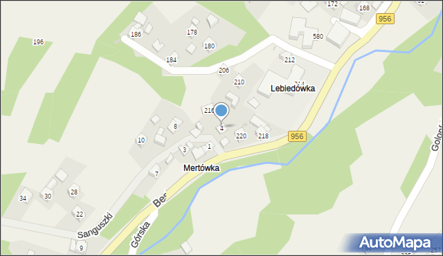 Harbutowice, Harbutowice, 207, mapa Harbutowice