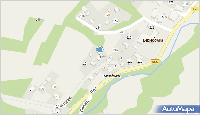 Harbutowice, Harbutowice, 253, mapa Harbutowice