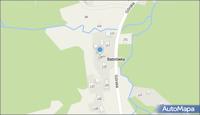 Harbutowice, Harbutowice, 359a, mapa Harbutowice