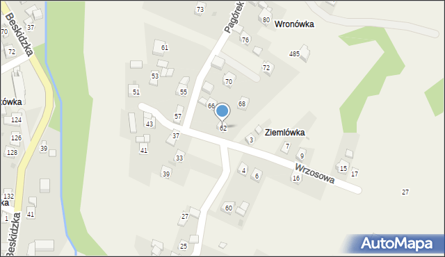 Harbutowice, Harbutowice, 367, mapa Harbutowice