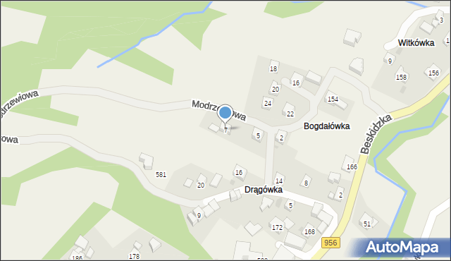 Harbutowice, Harbutowice, 408, mapa Harbutowice