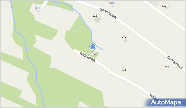 Harbutowice, Harbutowice, 742, mapa Harbutowice