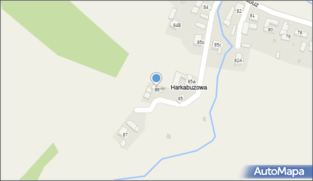 Harkabuz, Harkabuz, 86, mapa Harkabuz