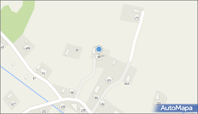 Harklowa, Harklowa, 89, mapa Harklowa