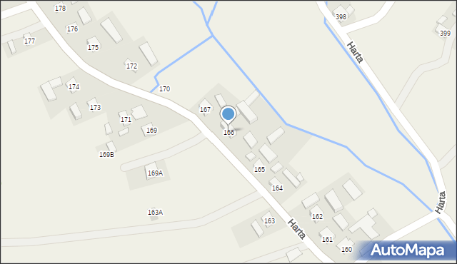 Harta, Harta, 166, mapa Harta